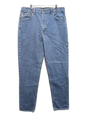 Carhartt B17 STW Relaxed Fit Straight Leg Jeans Mens Size 38x34 Blue Denim